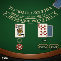CasinoInfinity - Blackjack Table Game - Online Casino