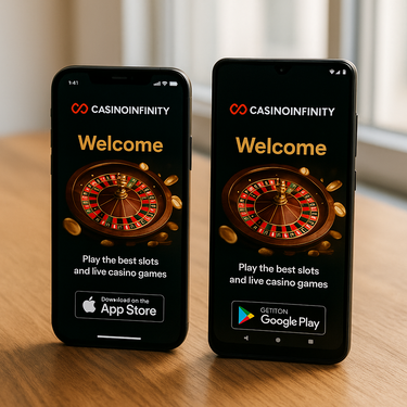 CasinoInfinity - Mobilní aplikace pro iOS a Android